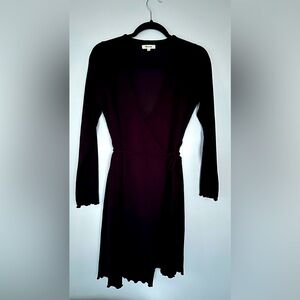 Madewell Black sweater dress